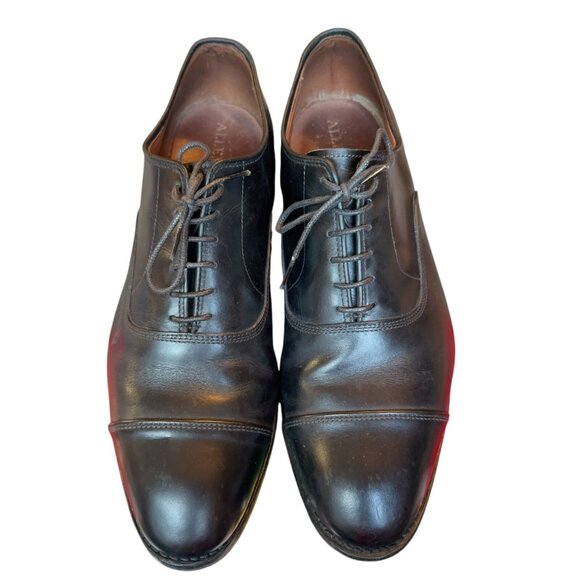 Allen Edmonds Park Avenue Black Leather Cap Toe Oxford Shoes Men Size 10 2E Wide main image 5